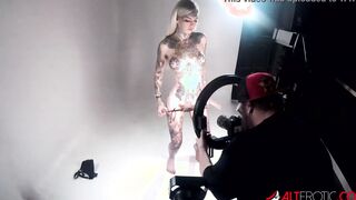 Behind the scenes with inked goddess Amber Luke