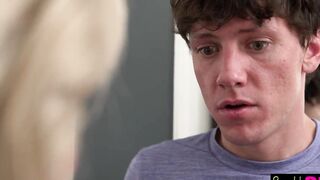 To Step Sis "You better stop doing that, you're going to end up with my cock into your butt" S18:E11