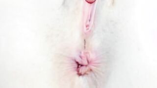 close-up to open wide holes beauty