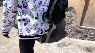 PAWG Cheetah Adora Gets Banged at Disney Theme Park Doggy Style Give BWC Fellatio