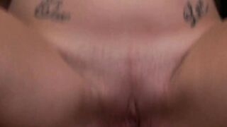 Voluptuous stepsister urges her stepbrother to banged her harder