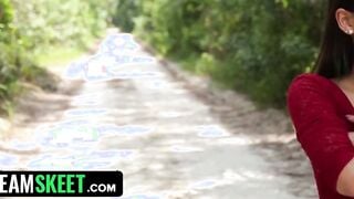 TeamSkeet - Curious Hispanic Barely Legal Gina Valentina Gets Dominated And Hardcore Fuck Into Sex Dungeon