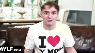 MYLF - Super milf Jenna Noelle Let Stepson Fucked Her Rough And Explode His Cum In