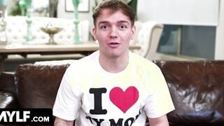 MYLF - Super milf Jenna Noelle Let Stepson Fucked Her Rough And Explode His Cum In