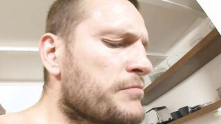 Erotic fiance gets nasty and banged doggy style into the kitchen