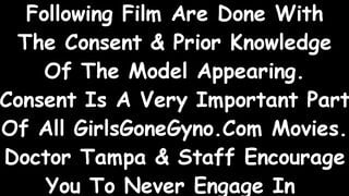 African College Girl sexy Misty Rockwell's Gyno Exam Caught On Spy Web Cam By Doctor Tampa @ GirlsGoneGyno.com! - Tampa University Physical