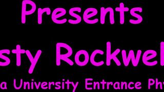African College Girl sexy Misty Rockwell's Gyno Exam Caught On Spy Web Cam By Doctor Tampa @ GirlsGoneGyno.com! - Tampa University Physical