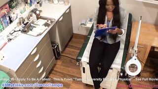 African College Girl sexy Misty Rockwell's Gyno Exam Caught On Spy Web Cam By Doctor Tampa @ GirlsGoneGyno.com! - Tampa University Physical