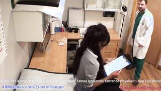 African College Girl sexy Misty Rockwell's Gyno Exam Caught On Spy Web Cam By Doctor Tampa @ GirlsGoneGyno.com! - Tampa University Physical