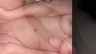 Fucking and masturbating until jizzed