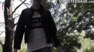 slender teenagers first porno audition