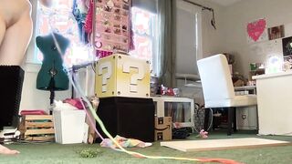 MV Behind Scenes Rainbow Bunny LIVE pt.three