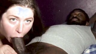 Bbw offer sloppy toppy inside her bedroom