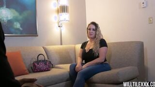 beauty Butt Hollywood gets nice point of see fucking by huge ebony penis during casting