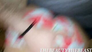 Fucking Air Bnbs Guest's Gf On Kitchen Table Ft. G-String Fucking pov