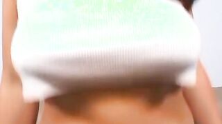 Amateur dark haired Cutie Aqua Hazel moans while getting penetrated