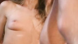 2 Bae chicks inside room gets amazing fucking from stud