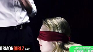 Teamskeet - Virgin Blonde Hot With Bound Eyes Submits And Deeply Pleases Her Master