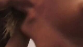 Vulgar man finds a way to booty plowed a bimbos inside a tiny chair