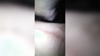 18 yo cheating gf hard doggy style plowed rough and creampied into fertile day and cuckold loved