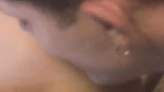 Fat snatch blonde women on sofa got perfect fucking from dude