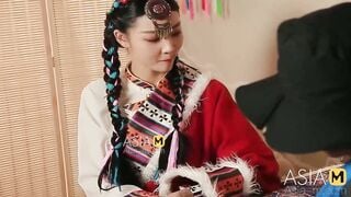 ModelMedia Asia-Prairie Elf Sex-Chen Ke Xin-MAD-027-Best Original Asia Porn Scene