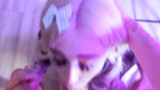 sweet oral sex and cum on super face - Peachgardens