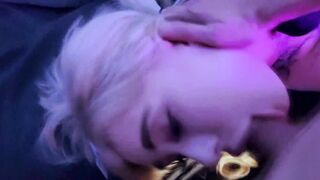 sweet oral sex and cum on super face - Peachgardens