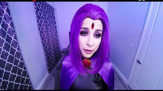Kylie Rocket As Raven Comforts You With Soak Snatch Inside TEENS TITANS VR Porn PARODY