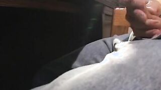 Goddess blond catches stud looking at porn then gets twat nailed then cumshot