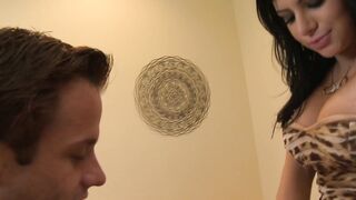 Hispanic stepmom takes a her stepson in the bedroom - Sativa Rose