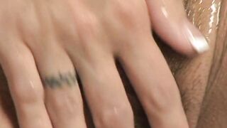 Big Boobed Jessica DiFeo Washes Her Cunt