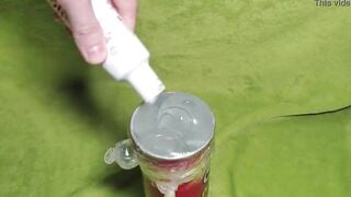 HOW TO MAKE A REALISTIC AND HOTTIE VAGINA FROM AVAILABLE MATERIALS(Version three) DIY SEX VIBRATOR