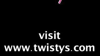 YOUNG BLONDE HOTTIE MASTURBATES WITH PINK SEX TOY ON STA