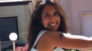 desi solo chick striping and having fun