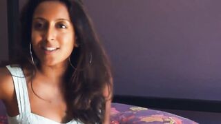 desi solo chick striping and having fun