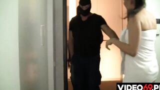 Ex-Wife assfucked by city guards into front of her hubby