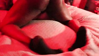 BBW taking a Pounding and Getting a big black dick Jizzed