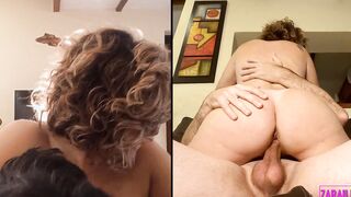 Mother-inside-law fucks her daughter's BF while she is naping