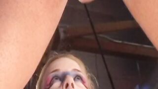 Amazingly Hot blonde with long jugs and beautiful body gets her soak and desired hole fuck