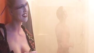 Amazingly Hot blonde with long jugs and beautiful body gets her soak and desired hole fuck