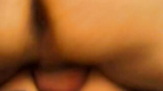 Dude gets his nuts and asshole licked inside bed by Phyllisha then fucks