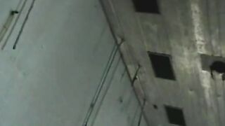 2 Cutie blonds lick vagina and use toys then stud fucks 1 on dirty floor