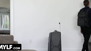 Mylf - Long Tits Step Milf Welcomes Her Foster Step Daughter And Step Son With Passionate