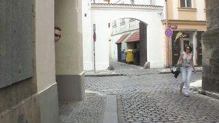 Blonde brothers GF ride another cock