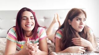 2 girls openly talk about sex and then have sex with their friend