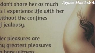 My Cuckie Jerks-Off As His Friend Fucks Me... Agness