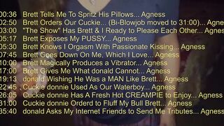 My Cuckie Jerks-Off As His Friend Fucks Me... Agness