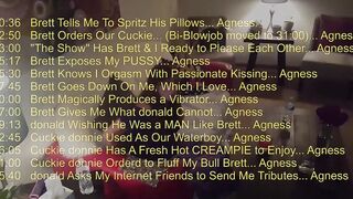 My Cuckie Jerks-Off As His Friend Fucks Me... Agness