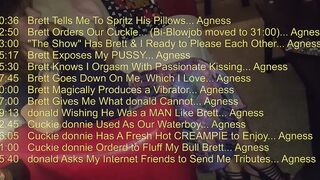 My Cuckie Jerks-Off As His Friend Fucks Me... Agness